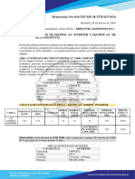 Analisis de Alta Eficiencia e Inverter