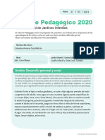Informe Pedagógico 2020 Editable