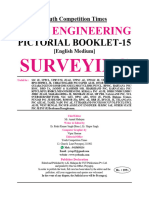 Surveying Civil Engineering Pictorial Booklet 15 English Medium