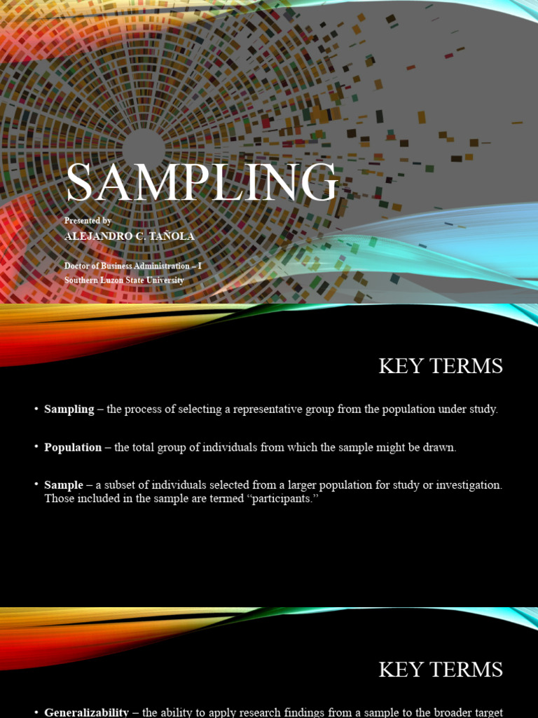 Understanding Sampling Methods in Research | PDF | Sampling (Statistics ...
