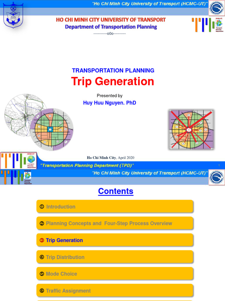 Trip Generation in Transportation Planning | PDF | Retail