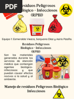 Manejo y Clasificación de RPBI | PDF | Sangre | Anatomía