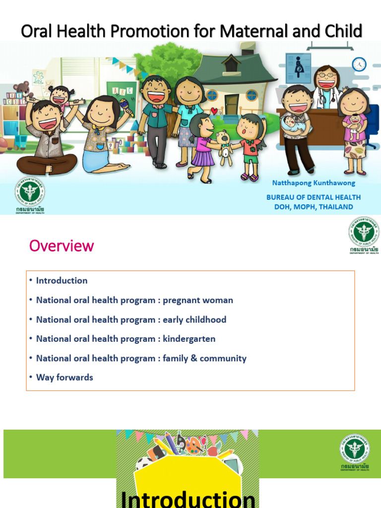 Maternal and Child Oral Health Programs | PDF | Oral Hygiene | Human Tooth