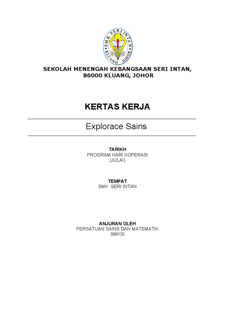 Contoh Soalan Kuiz Ict - Surat Rasmi V