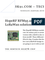 HopeRF RFM95 and arduino a low cost LoRaWan solution - disk91.com - technology blogdisk91.com – technology blog