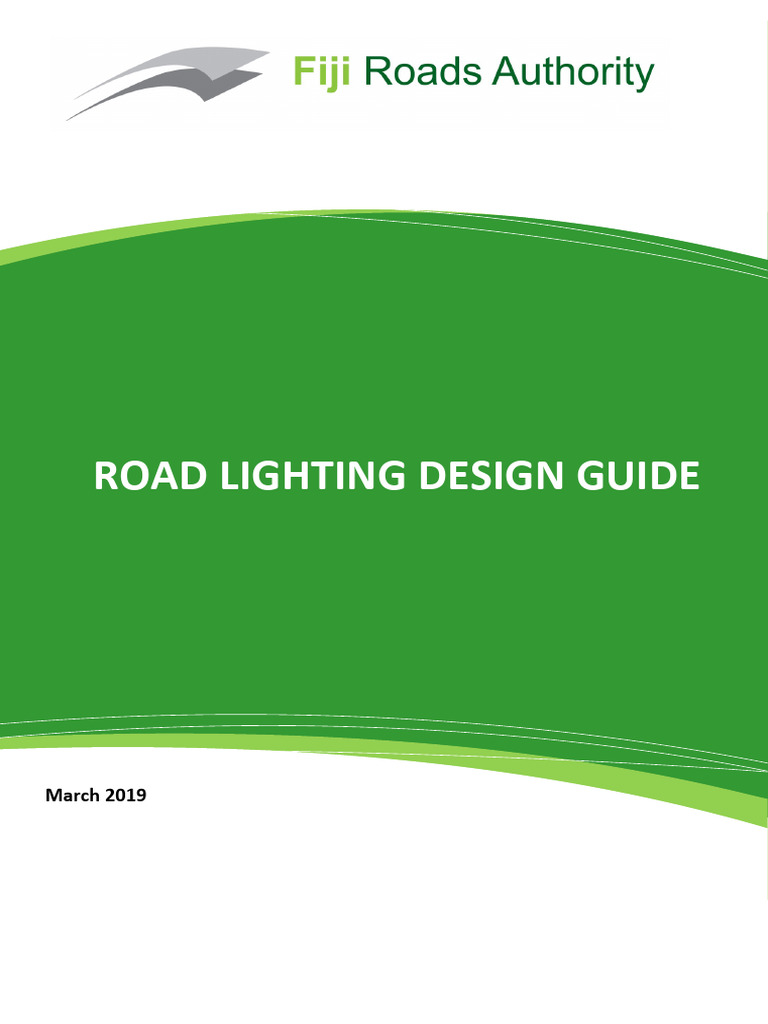 FRA Road Lighting Design Guide 2019 | PDF | Light | Lighting
