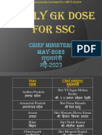 Chief Ministers Updated On 26 May 2023 PDF