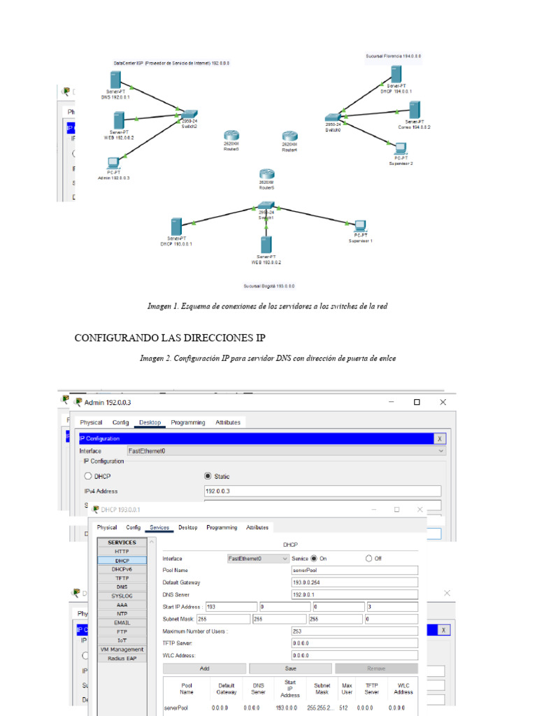 Tarea 2. Práctica Con Servidore y Routers | PDF | Enrutador ...