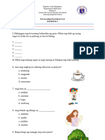 Filipino 3rd Q Periodical Test Final