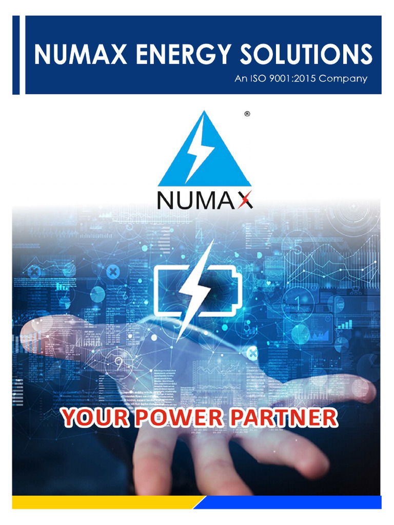 Numax Energy Solutions Overview | PDF | Alternating Current | Power Supply