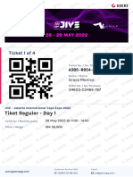 [Event Ticket] Tiket Reguler - Day 1 - JIVE - Jakarta International Vape Expo 2022 - 34625-C246E-197