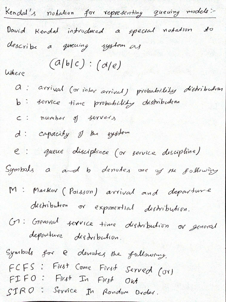 Unit 4, Probability and Queueing Theory | PDF