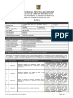 SyllabusUTM Algebra Lineal FCI