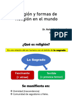 Religión y Formas de Religión - 2022