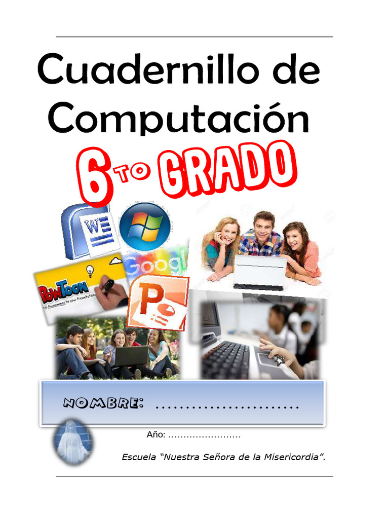 Cuadernillo de Computación Sexto Grado | PDF | Ventana (informática ...