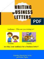 RWS Business Writing H2 Parts of A Letter