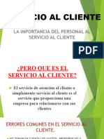 Servicio Al Cliente (Presentación)