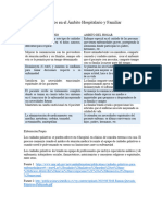 6.7 El Cuidado Paliativo en El Ámbito Hospitalario y Familiar