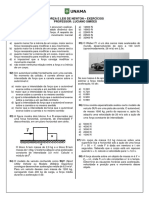 Lista 03 - Força e Leis de Newton