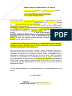 Citatorio para Junta de Esclarecimiento de Hechos (Educación Básica)