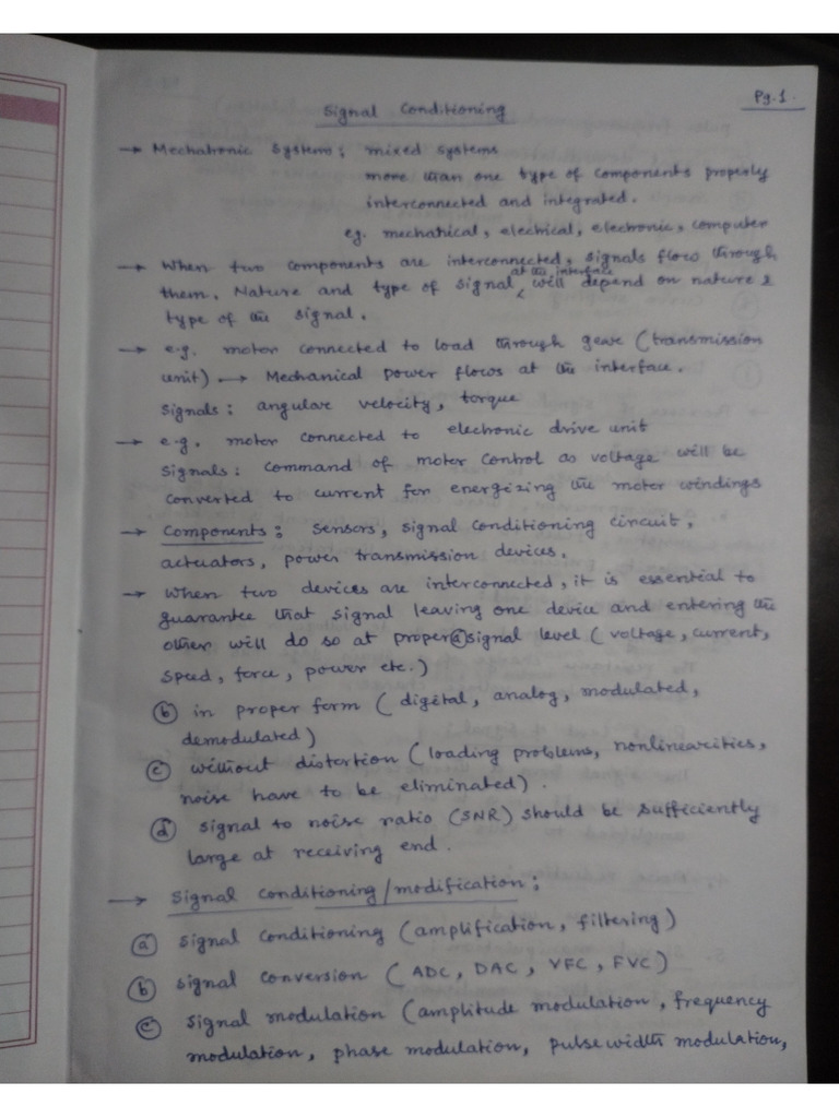 Signal 1 Mechatronics Pdf