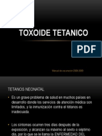 Toxoide Tetanico