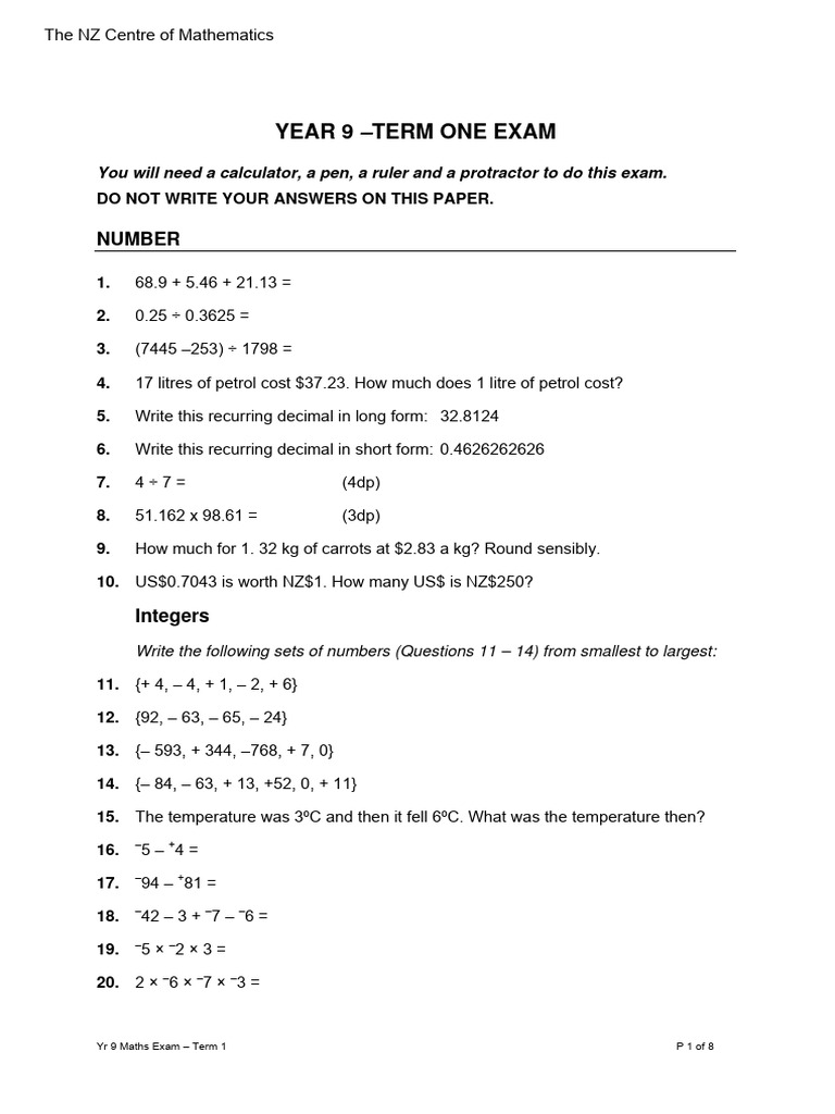 year-9-exams-part-1-5-12-pdf-hamburgers-angle