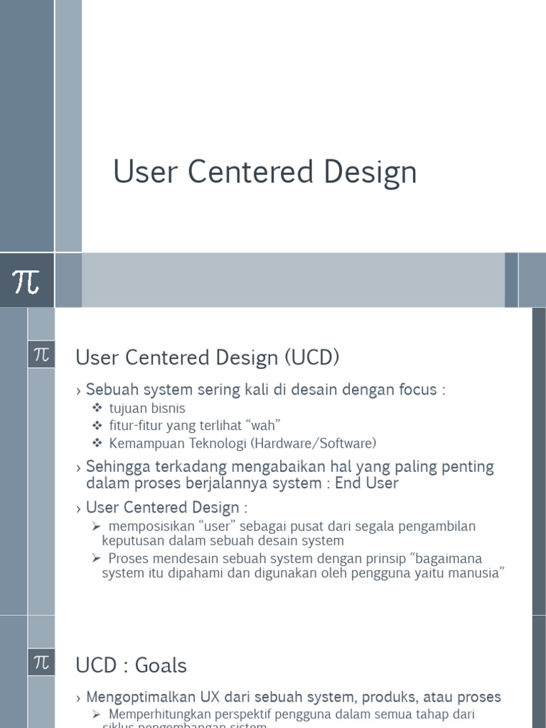 Desain Berpusat Pengguna UCD | PDF