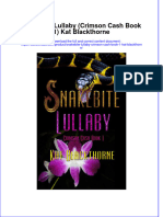 Read online textbook Snakebite Lullaby Crimson Cash Book 1 Kat Blackthorne ebook all chapter pdf 