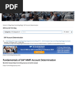 SAP Account Determination - ERPCorp SAP FICO Blog