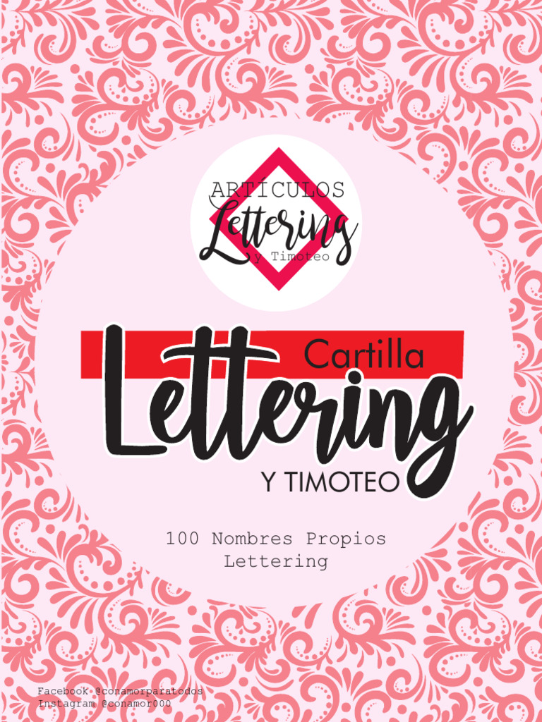 Lettering de 100 Nombres Propios | PDF