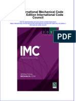 Read Online Textbook 2018 International Mechanical Code Imc 1St Edition International Code Council Ebook All Chapter PDF