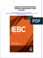 Read online textbook 2018 International Existing Building Code 1St Edition International Code Council ebook all chapter pdf 