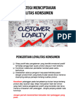 Strategi Menciptakan Loyalitas Pelanggan