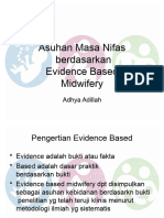 Evidence based dalam asuhan masa nifas