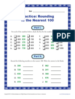 Gr3 - Practice - Rounding - To - The - Nearest - 100
