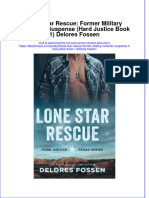 Read online textbook Lone Star Rescue Former Military Romantic Suspense Hard Justice Book 1 Delores Fossen ebook all chapter pdf 