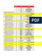 SFG 2024 Level-1 Schedule