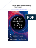 Read online textbook A Brief History Of Black Holes Dr Becky Smethurst ebook all chapter pdf 