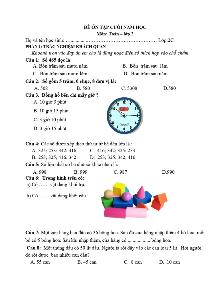 Toán 8 | PDF