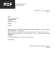 Ejemplo de Cartas de Cobranza