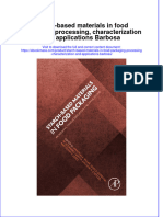 Read online textbook Starch Based Materials In Food Packaging Processing Characterization And Applications Barbosa ebook all chapter pdf 