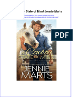 Read online textbook A Cowboy State Of Mind Jennie Marts ebook all chapter pdf 