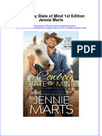 Read Online Textbook A Cowboy State of Mind 1St Edition Jennie Marts Ebook All Chapter PDF