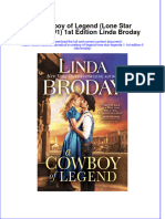 Read online textbook A Cowboy Of Legend Lone Star Legends 1 1St Edition Linda Broday ebook all chapter pdf 