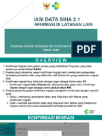 08f. Migrasi Data SIHA 2.1 - Konfirmasi Migrasi