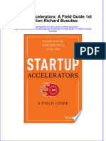 Read online textbook Startup Accelerators A Field Guide 1St Edition Richard Busulwa ebook all chapter pdf 