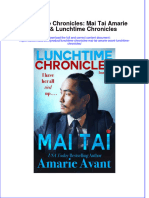 Read online textbook Lunchtime Chronicles Mai Tai Amarie Avant Lunchtime Chronicles ebook all chapter pdf 