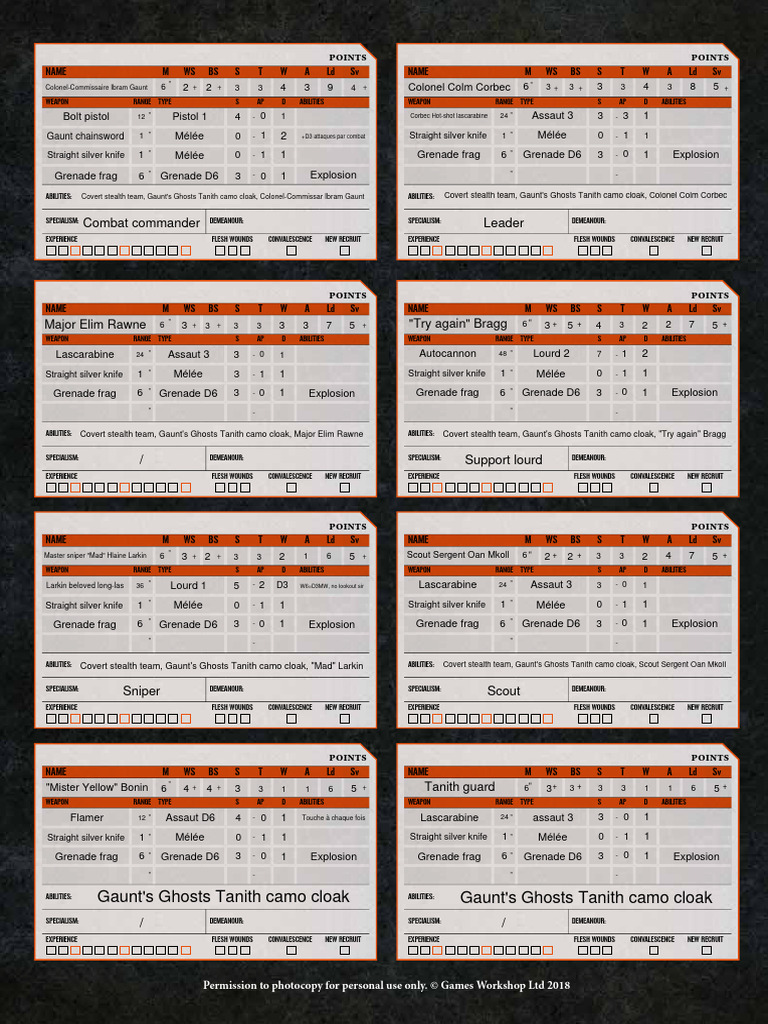 Gaunt's Ghost Killteam PDF British Science Fiction Novels