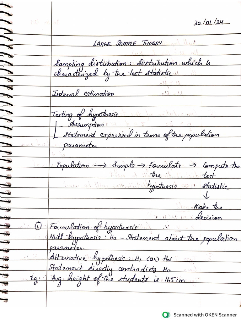 Unit 2 large sample theory pdf